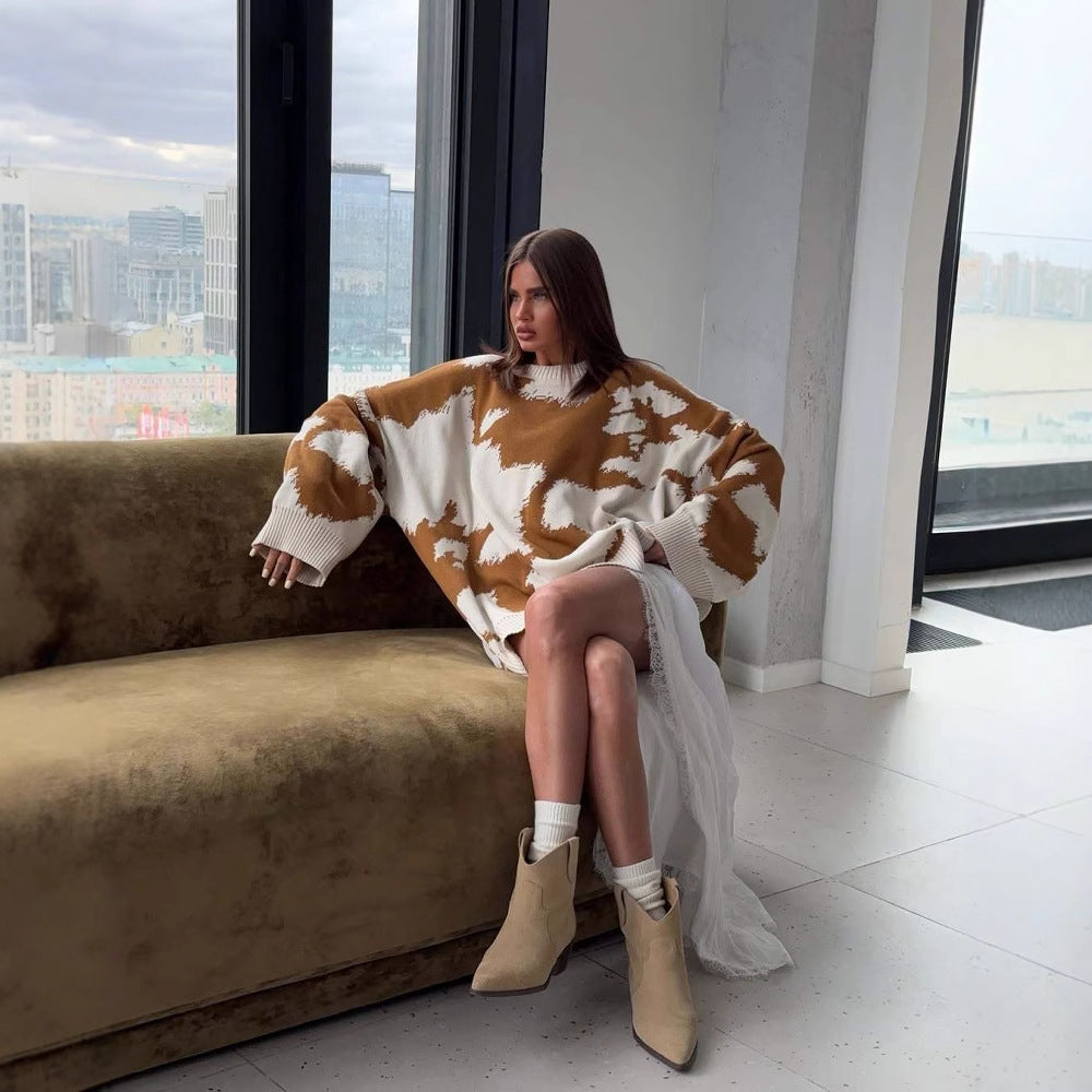 Vielseitiger Oversize Pullover für Damen