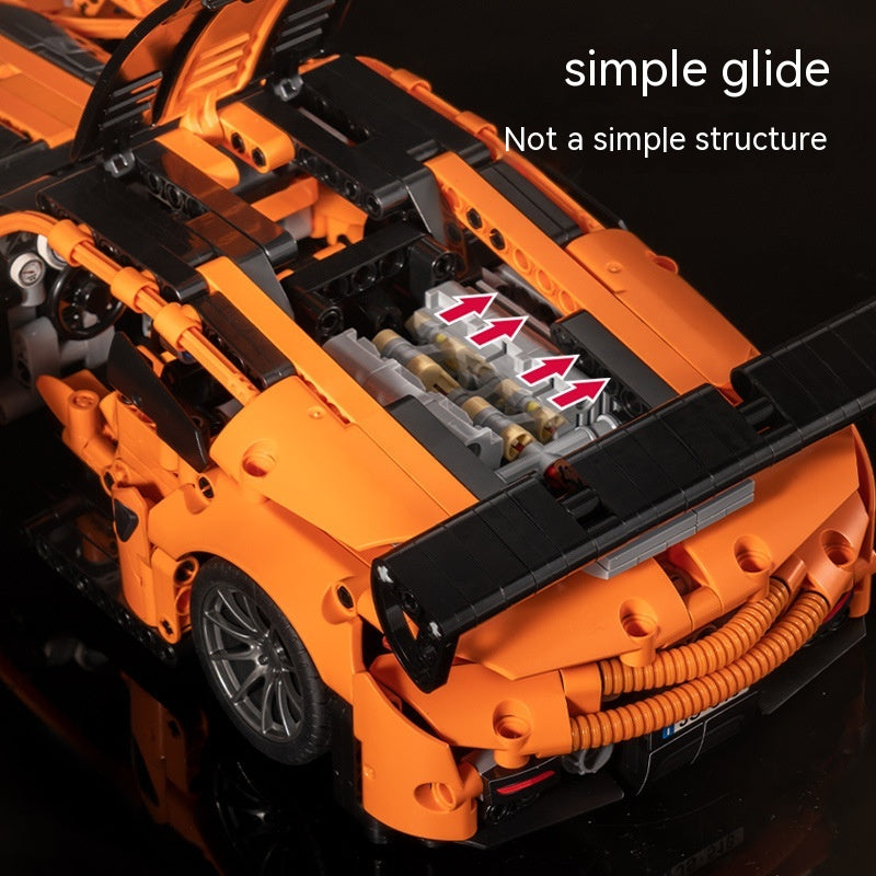 Sportwagen Puzzle Bausteine für Kinder | LuxeStyle