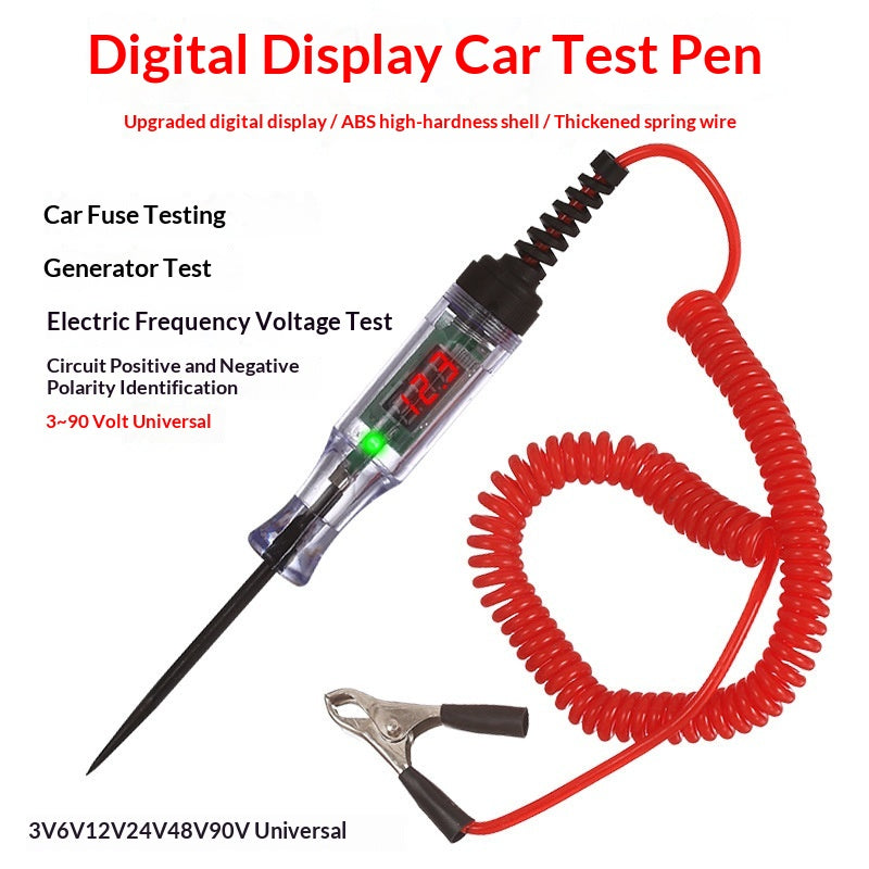 LED-Autotester mit Digitalanzeige