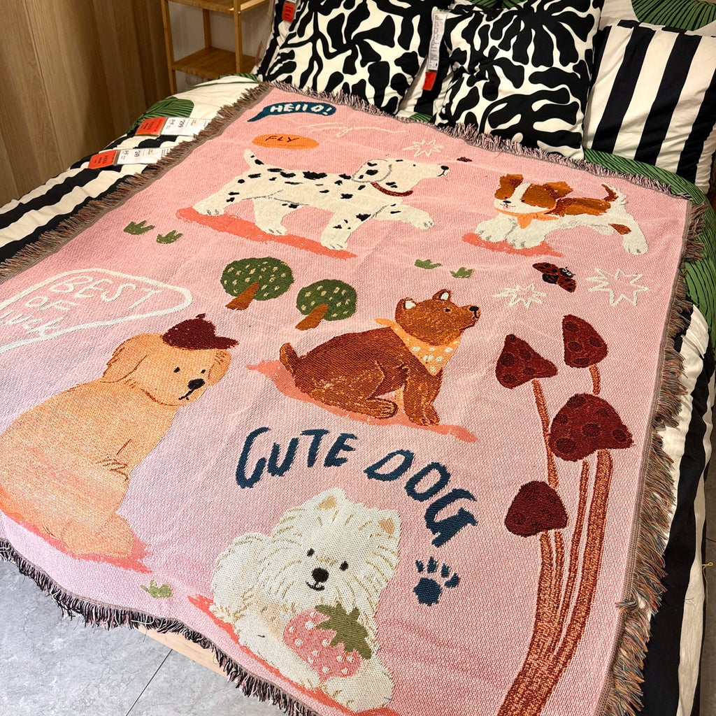 Puppy Sofa-Decke