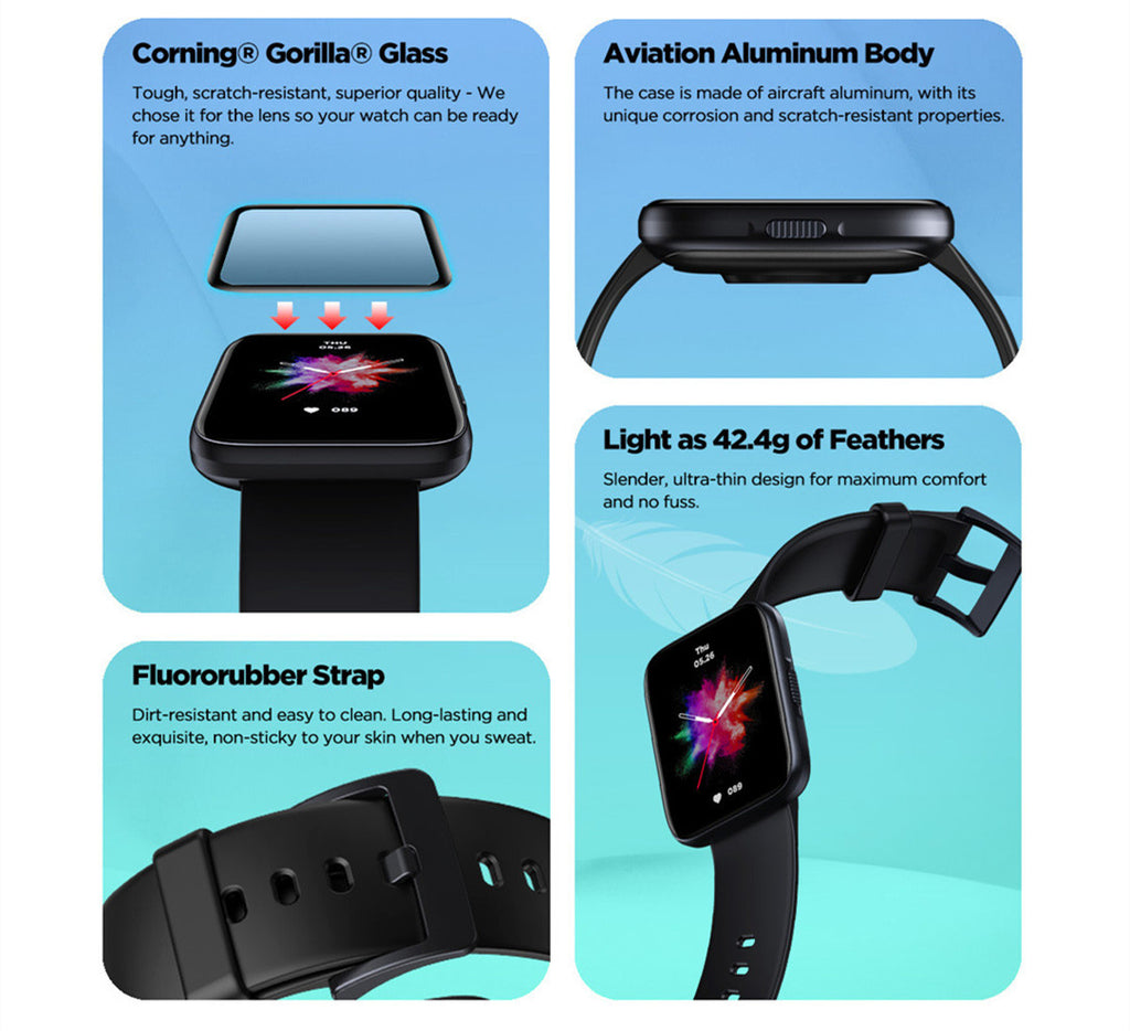 Smartwatch mit 1.78 Zoll AMOLED-Display