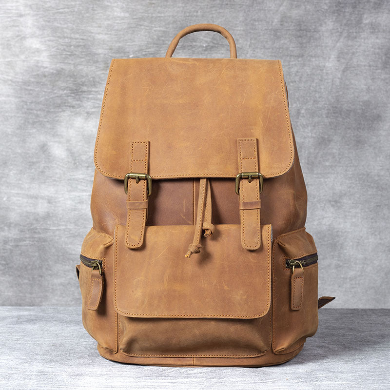 Erste Lage Rinderleder-Rucksack – Bild 6 | LuxeStyle