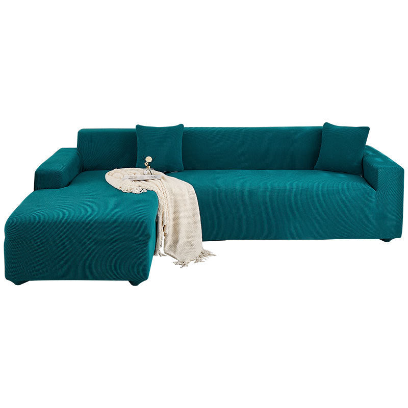 Elastischer Schonbezug für modulare Sofas