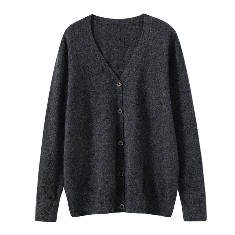 Herren Cardigan aus Schurwolle Frühling/Herbst