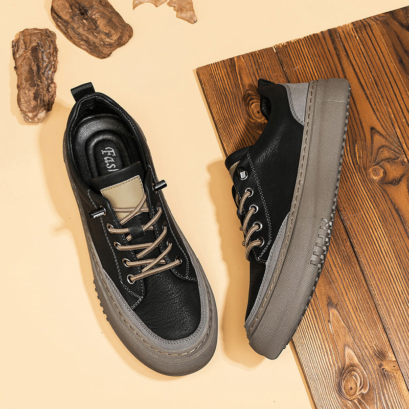 Britische Leder-Sneaker für Herren – Bild 6 | LuxeStyle
