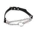 Halsband mit Leine aus Leder – Bild 4 | LuxeStyle