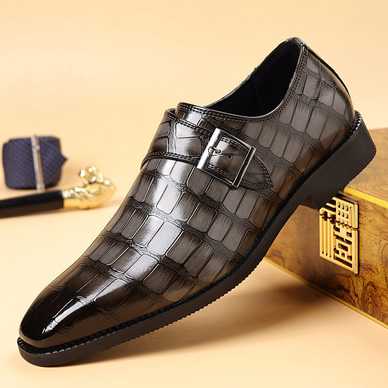 Strukturierte Herren Business-Schuhe