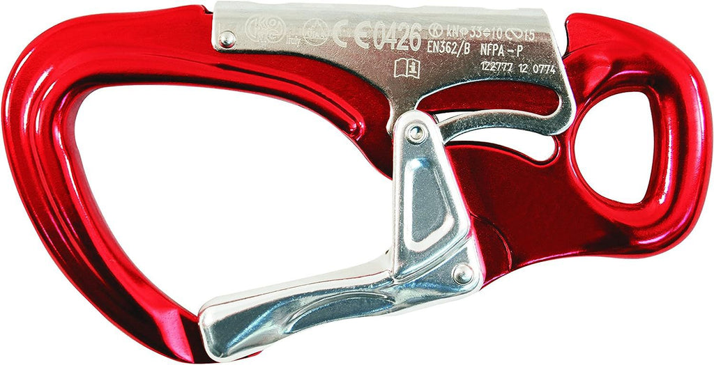 Sicherheitskarabinerhaken aus Aviation Aluminium