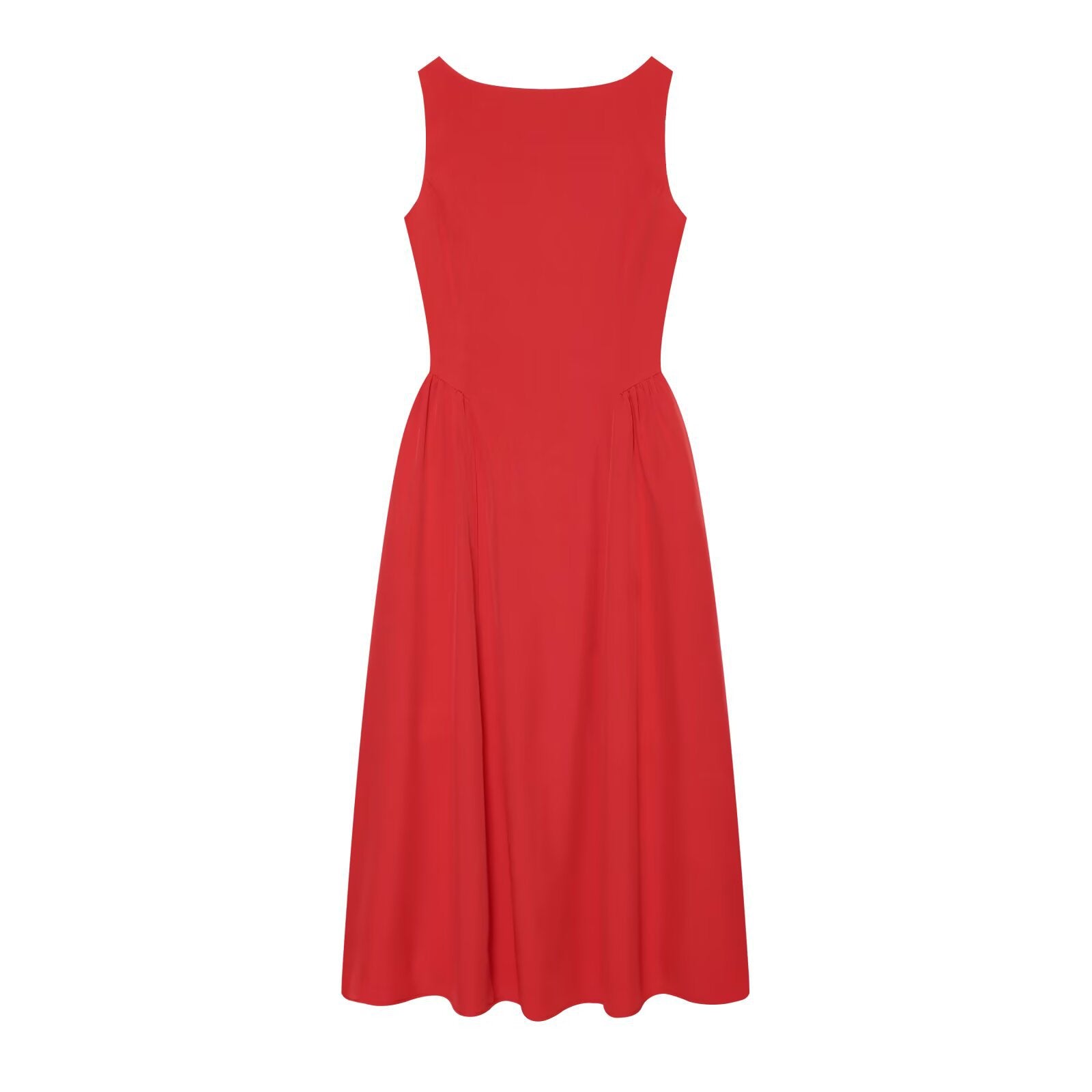 Ärmelloses A-Linien Maxikleid für Damen