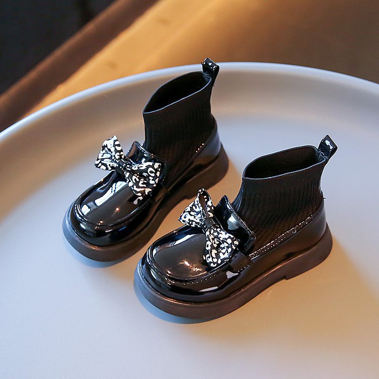 Mädchen Leder-Stiefeletten | LuxeStyle