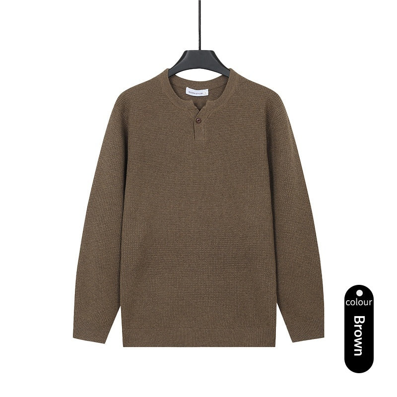 Herren Rollkragen Strickpullover