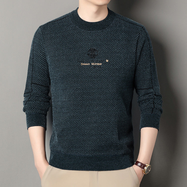 Warmes Strickpullover-Sweatshirt