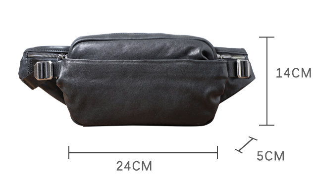 Kleiner Schulter-Rucksack aus Rindleder