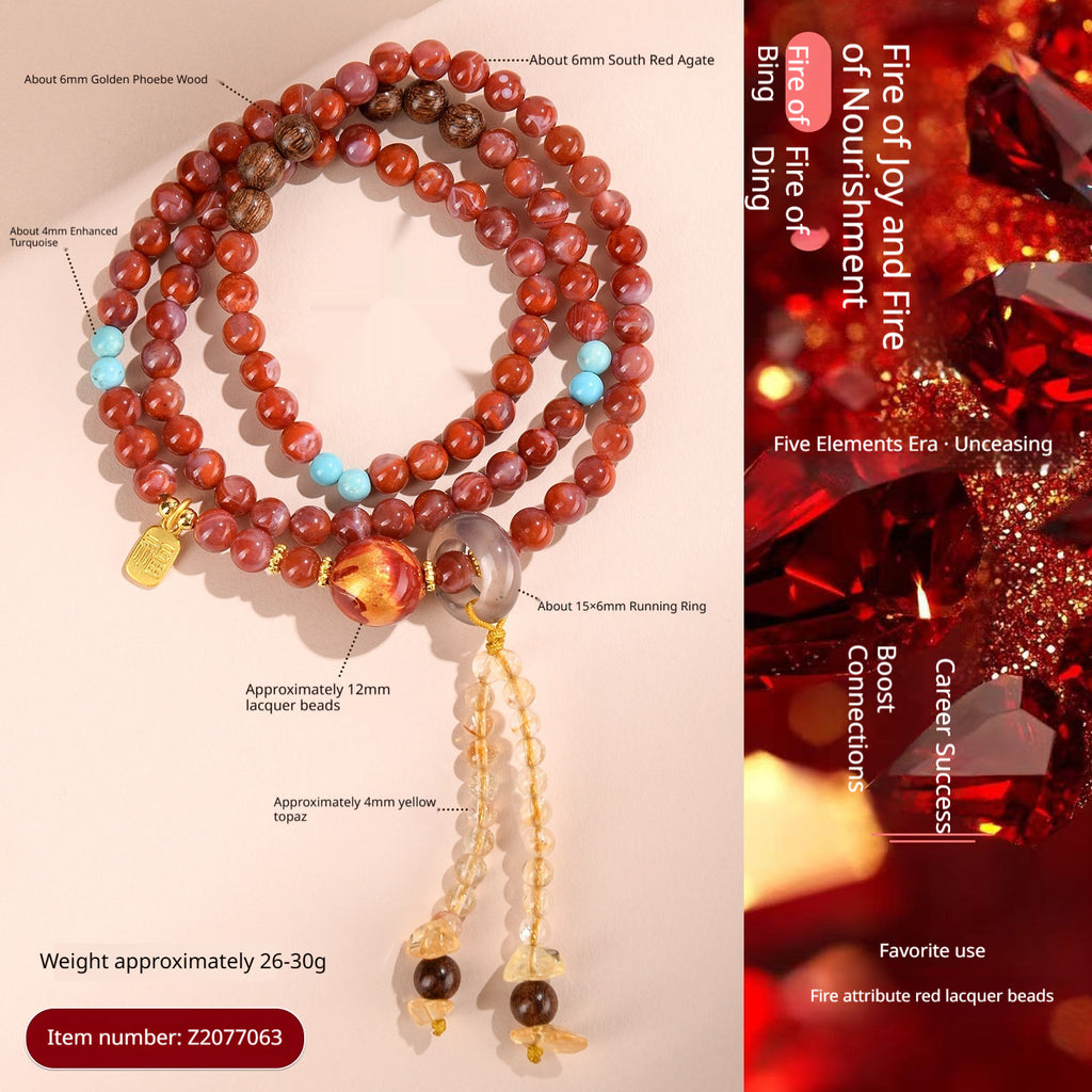 Armband und Halskette mit drei Kreisen
