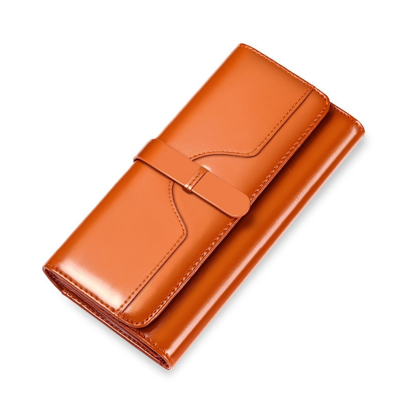 Leder Portemonnaie mit Schnalle – Bild 3 | LuxeStyle
