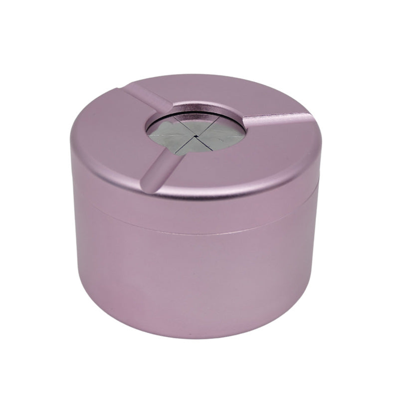 Mechanischer Aschenbecher aus Metall