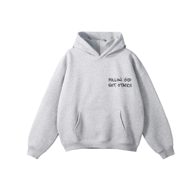 Lässiger Hoodie mit überschnittenen Ärmeln