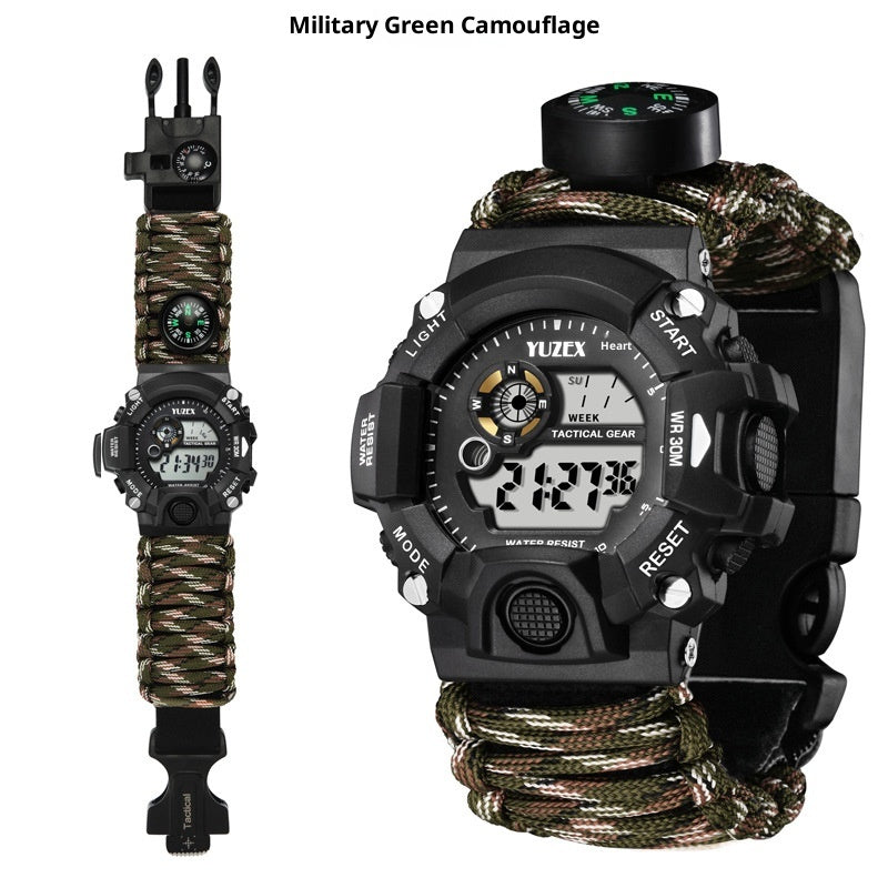 Multifunktionale Outdoor-Survival-Uhr – Ansicht 7