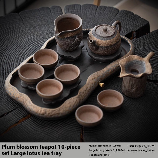 Tee-Set mit Tasse und Teetablett