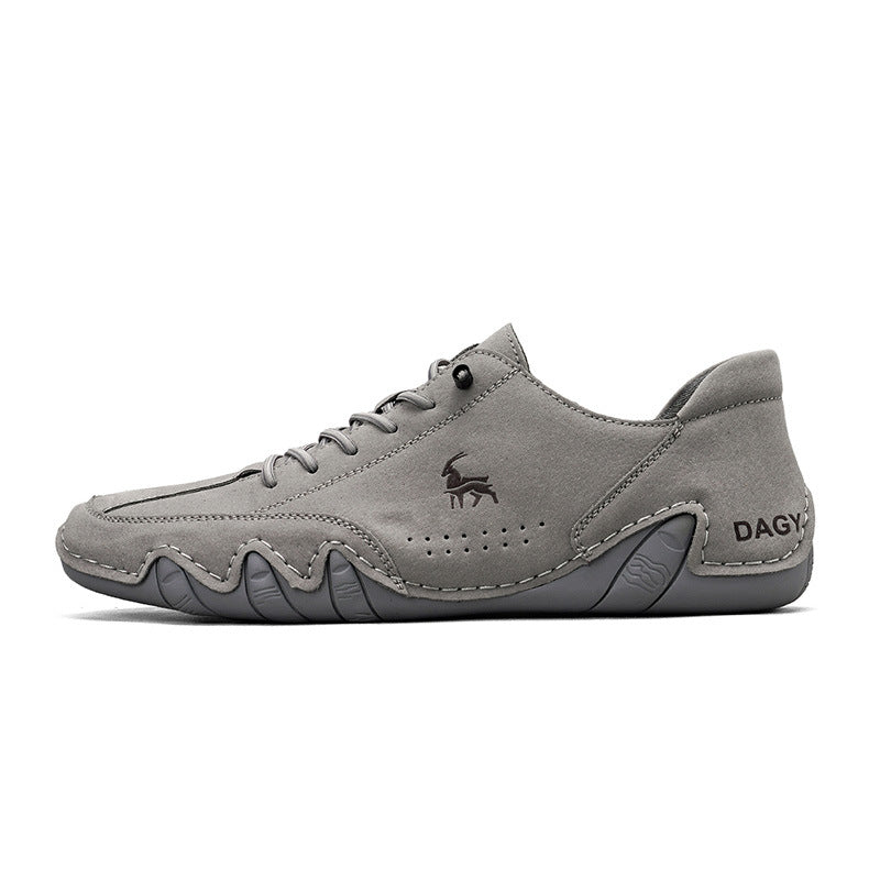 Low-Top Herren Sneaker Martin in Marineblau – Bild 4 | LuxeStyle