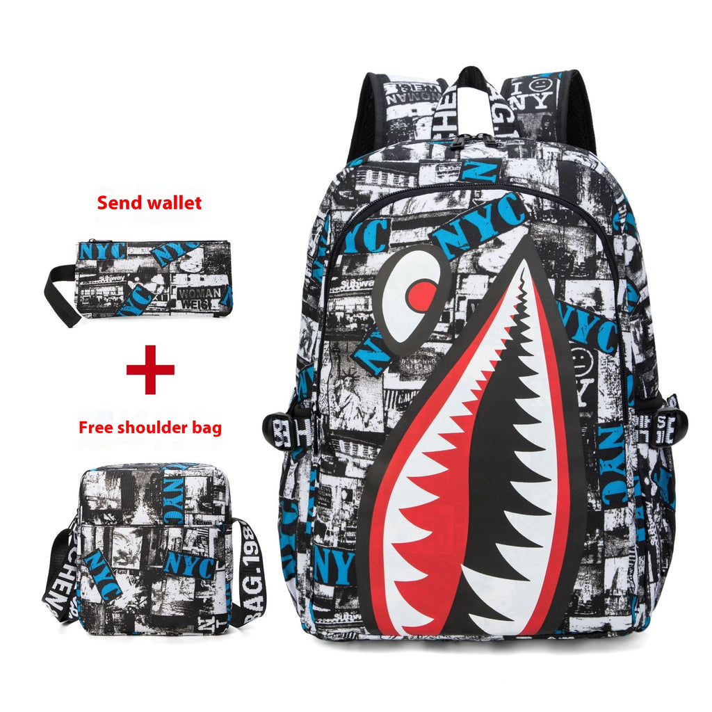 Leichter Rucksack mit personalisiertem Muster