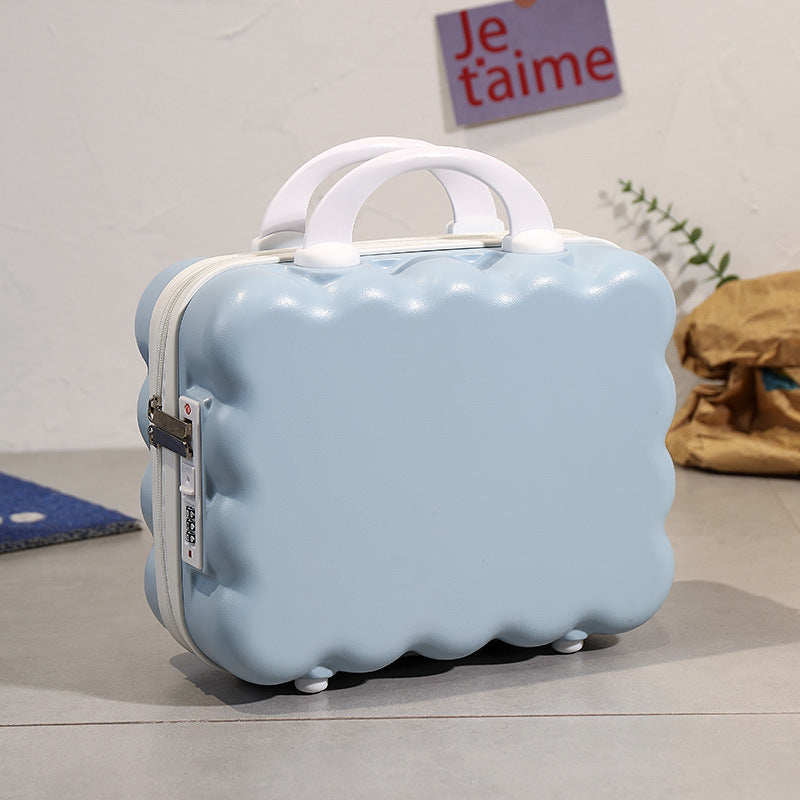 Macaron-farbener Reisekoffer mit Zahlenschloss 14 Zoll – Bild 6 | LuxeStyle