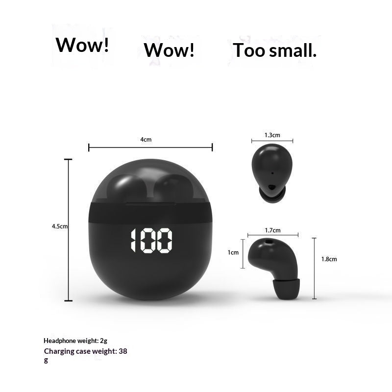 Bluetooth In-Ear Kopfhörer mit Digitalanzeige