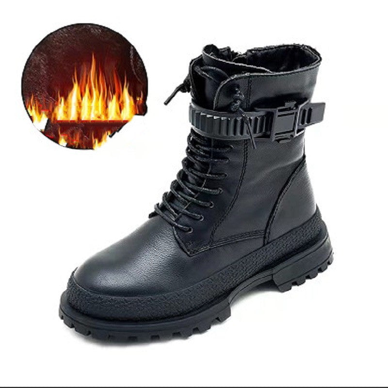 Kinder Martin Boots aus Leder
