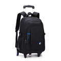 Trolley-Schulrucksack mit Rollen – Bild 3 | LuxeStyle