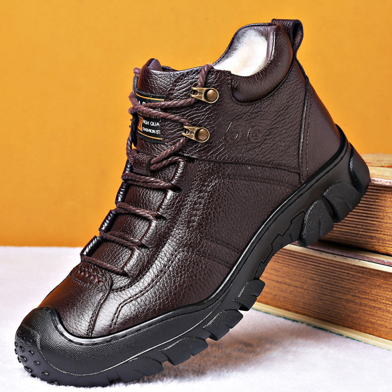 Herren Winterschuhe aus Rindsleder – Bild 2 | LuxeStyle