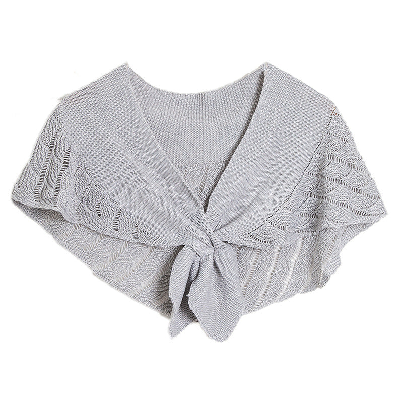 Schmaler Wollschal mit Hohlmuster – Bild 10 | LuxeStyle