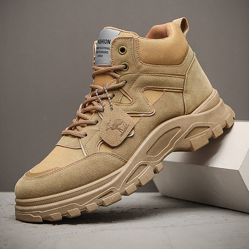 Herrenschuhe High-Top mit dicker Sohle – Bild 8 | LuxeStyle