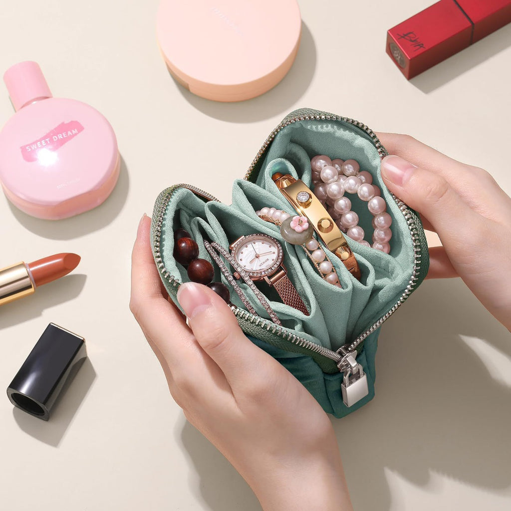 Reise Schmuck-Etui mit Reissverschluss – Bild 1 | LuxeStyle