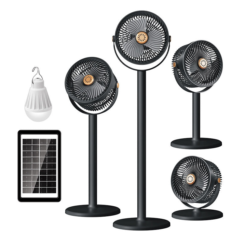 Solar Bodenventilator mit starkem Luftstrom