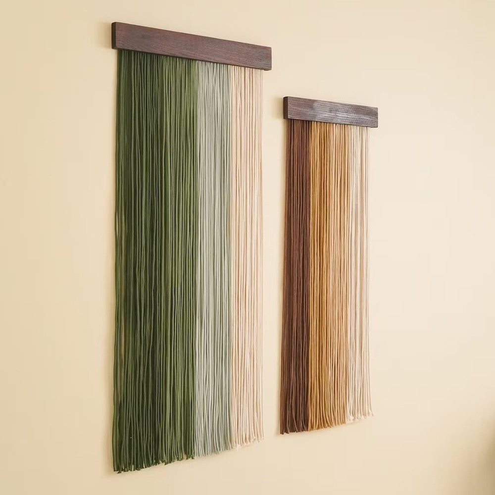 Handgewebter Wandteppich aus 100 % Baumwolle – Bild 4 | LuxeStyle