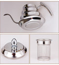 Handgefertigter Edelstahlkaffeeaufguss – Bild 4 | LuxeStyle