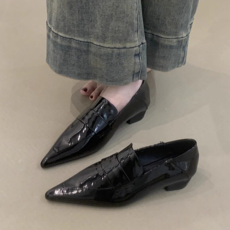 Herbst Patent-Kunstleder Loafers – Bild 4 | LuxeStyle