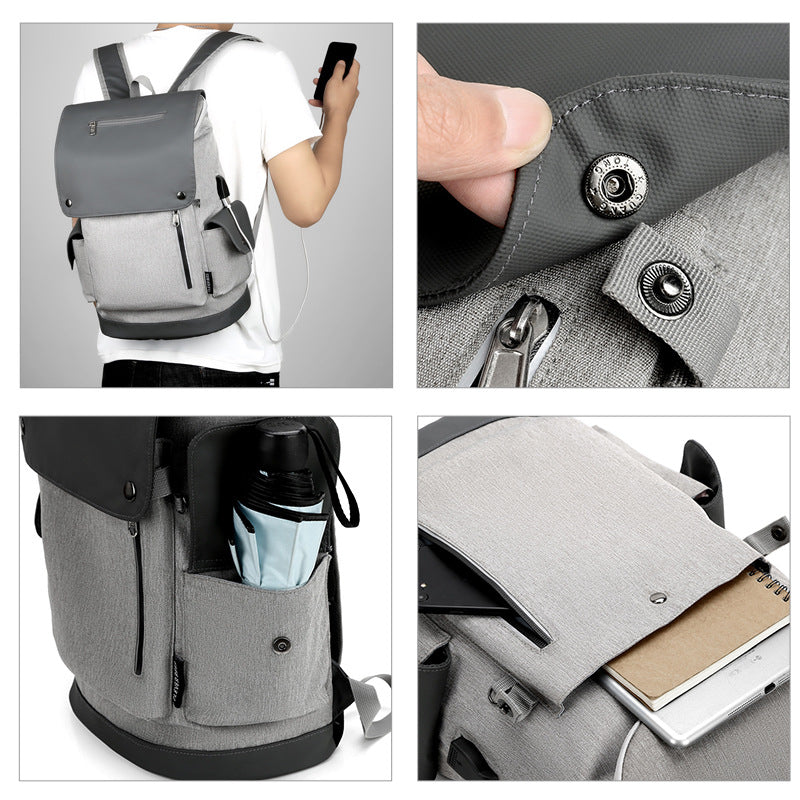 Unisex Rucksack für Alltag und Studium | LuxeStyle