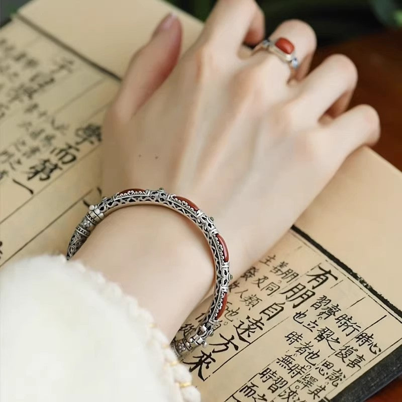 Armband mit Südstaaten-Achat-Anhänger – Bild 3 | LuxeStyle