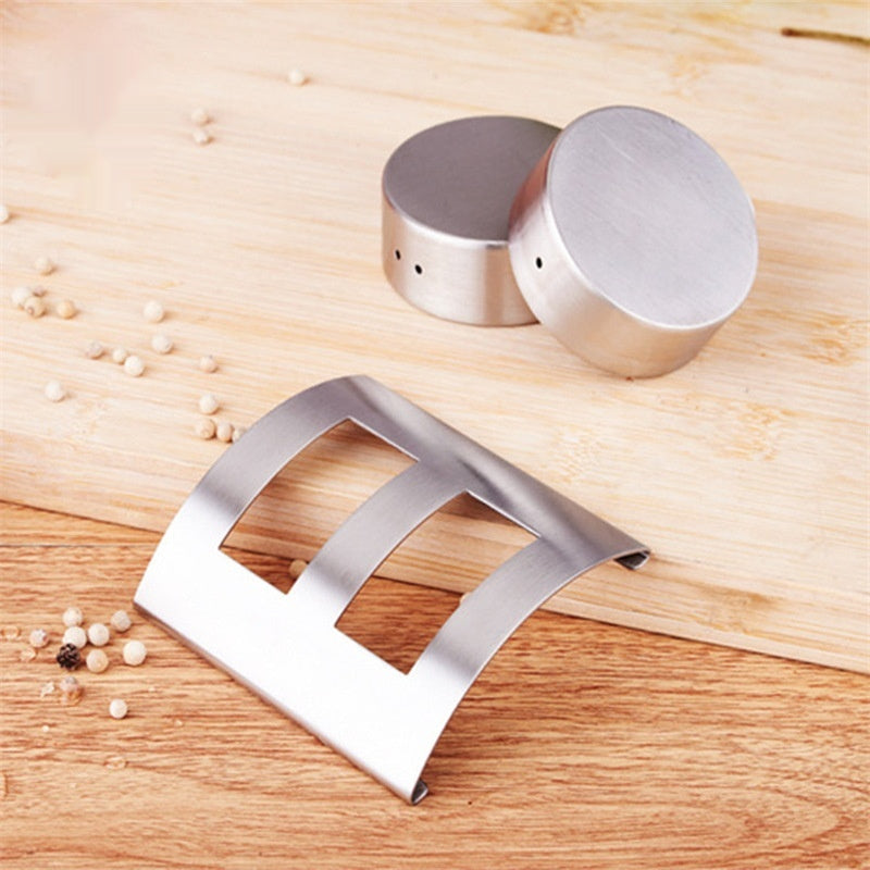Gewürzflaschen-Set aus Edelstahl – Bild 5 | LuxeStyle