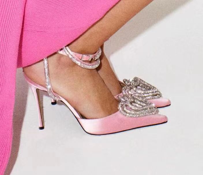 Elegante Herz-Rhinestone-Sandalen – Bild 3 | LuxeStyle