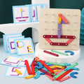 Holz-Steckbrett-Puzzle für Kinder | LuxeStyle