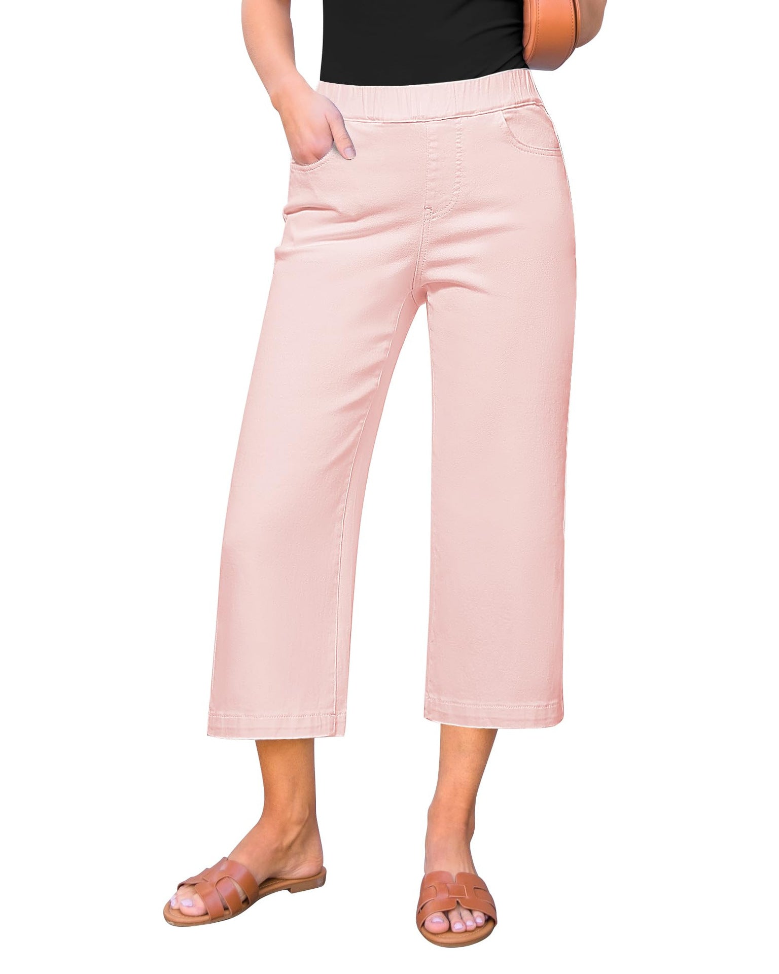 High-Waist Straight-Leg Jeans für Damen