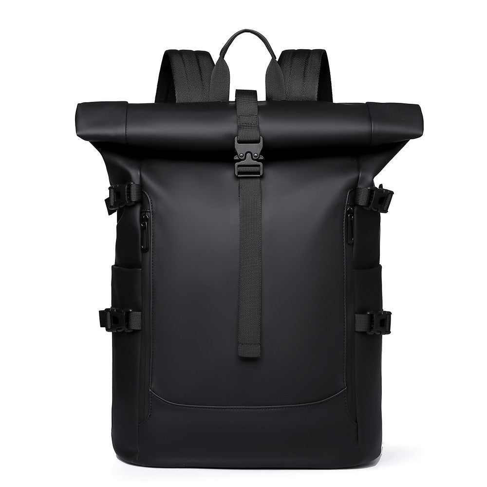 Rolltop-Reiserucksack Business, 20-35 l, wasserabweisend – Bild 7 | LuxeStyle