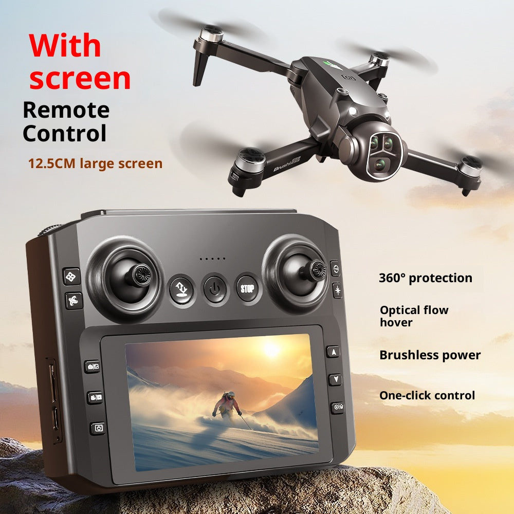M7 Brushless Drohne mit Bildschirmsteuerung und Dual-Kamera