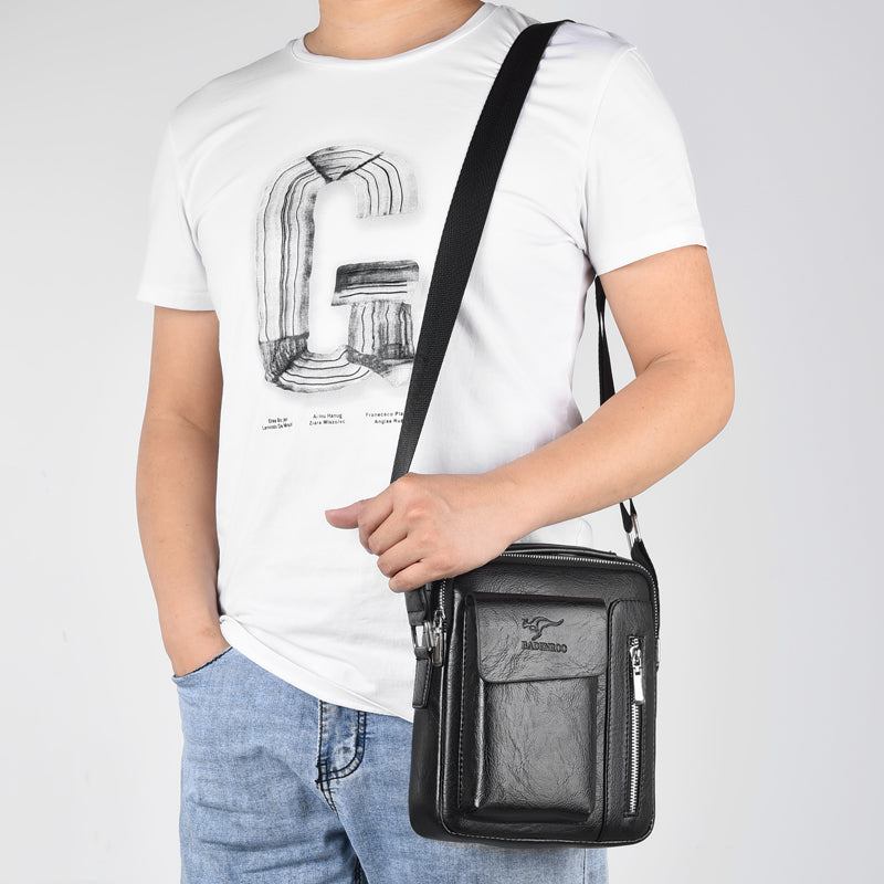 Retro Business Rucksack für Herren – Bild 2 | LuxeStyle