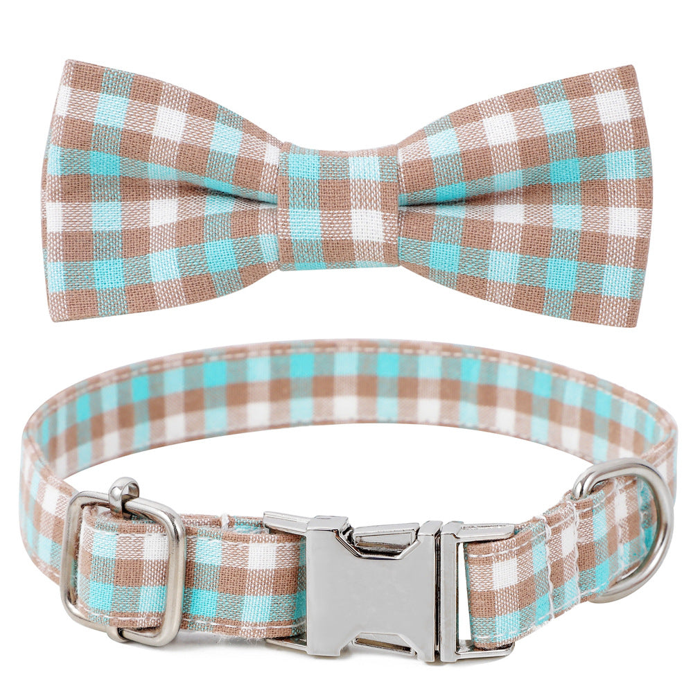 Halsband aus Baumwolle mit Metallschnalle – Bild 9 | LuxeStyle