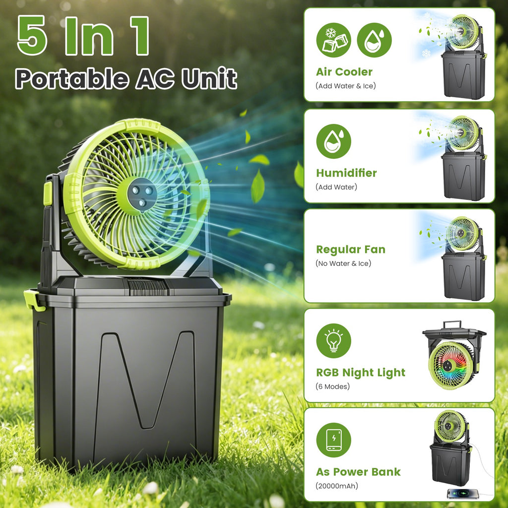 Misting-Fan mit 5 Funktionen