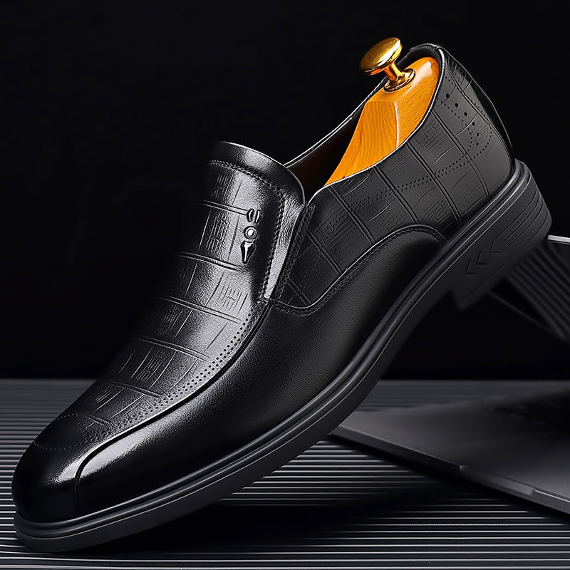Business-Schuhe aus Echtleder mit spitzer Zehenkappe – Bild 2 | LuxeStyle