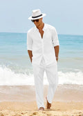 Herren Freizeit-Set Langarmshirt und Hose – Bild 11 | LuxeStyle